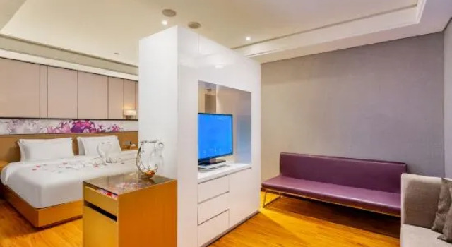 Люкс Deluxe Lavande Hotel Gz Sanyuanli Metro Station Branch