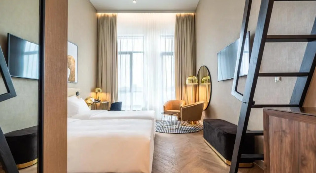 Семейный номер Standard Мансарда Radisson Blu Hotel Sopot