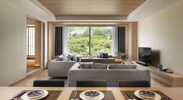 Люкс с 3 комнатами Setsu Niseko