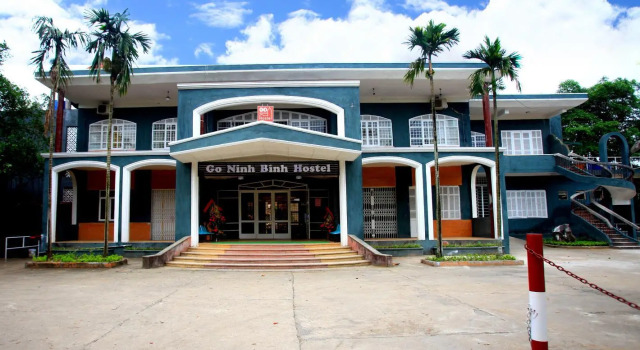 Кровать в общем номере Go Ninh Binh Hostel
