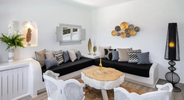 Люкс c 1 комнатой с видом на море Siete Mares Luxury Suites