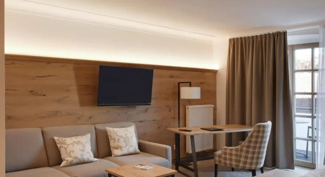 Двухместный номер Comfort с балконом Metzgerei Gasthof Romantik Hotel Der Millipp