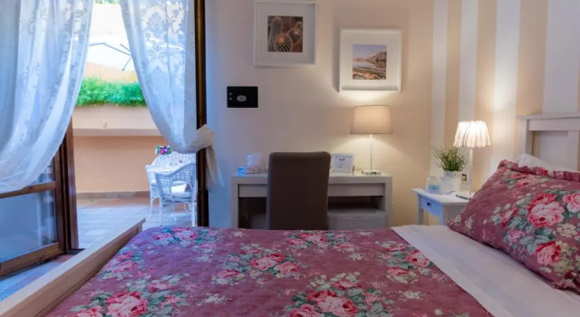 Двухместный номер Deluxe с балконом B&B Le Sorelle