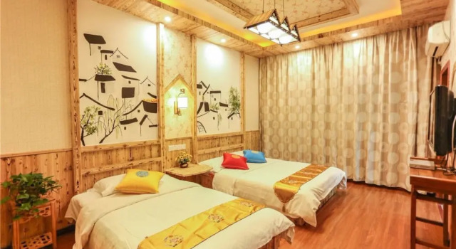 Семейный номер Standard Wuzhen HE & SHE Inn