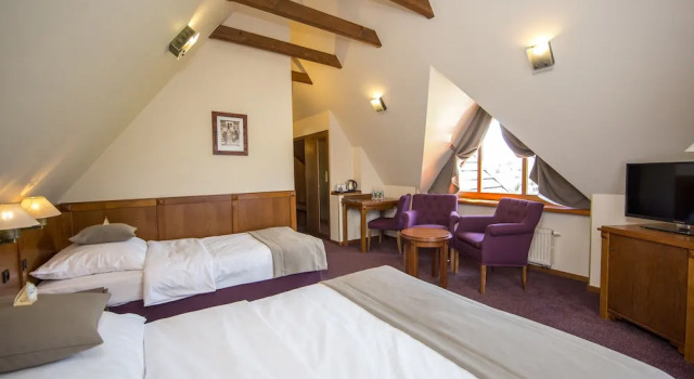 Трёхместный номер Premium с видом на горы Hotel REDYK Ski&Relax - góry na wyciągnięcie ręki