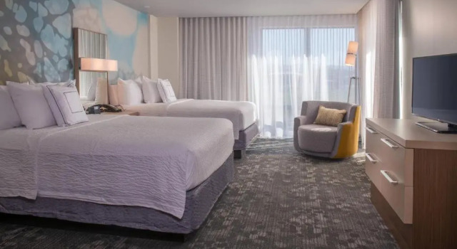 Четырёхместный номер Standard Courtyard by Marriott Shippensburg