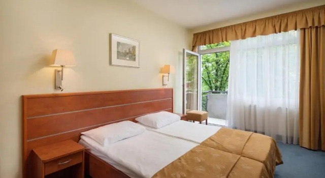Двухместный номер Superior с балконом Benczur Hotel