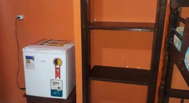 Кровать в общем номере Hostel Tavares Bastos