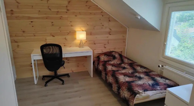 Номер Standard Kalle's unluxury guest house Aircon 15min city center by train