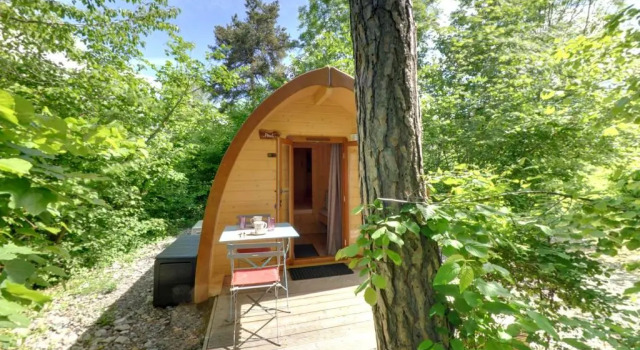Коттедж c 1 комнатой Camping-Hotel de Plein Air Les 2 Bois
