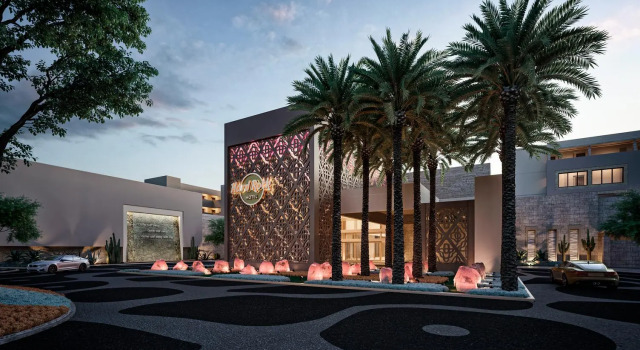 Номер Deluxe с частичным видом на океан Hard Rock Hotel Los Cabos