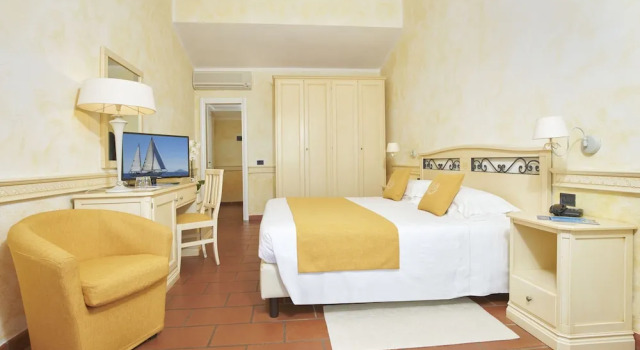Standard Familie Zimmer mit Balkon und mit Gartenblick Hotel Hermitage
