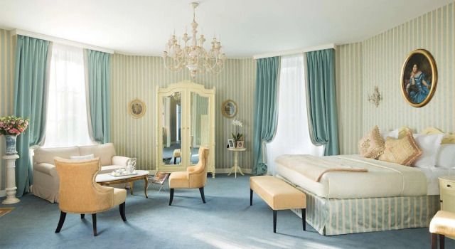 Трёхместный номер Superior с видом на парк Château Laroche-Ploquin
