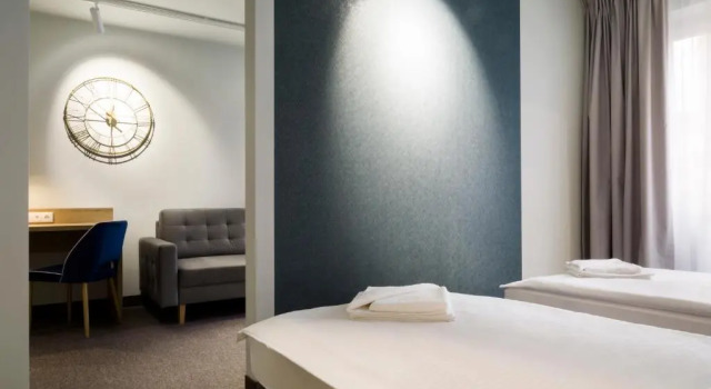 Трёхместный номер Deluxe Hotel Halo Toruń