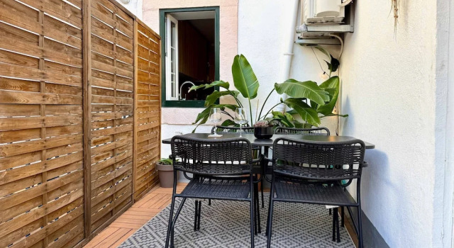 Апартаменты Baixa Alfama at Your Doorstep Terrace Air Con