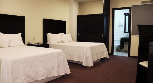 Standard Vierer Zimmer Wyndham Garden Aguascalientes Hotel & Casino