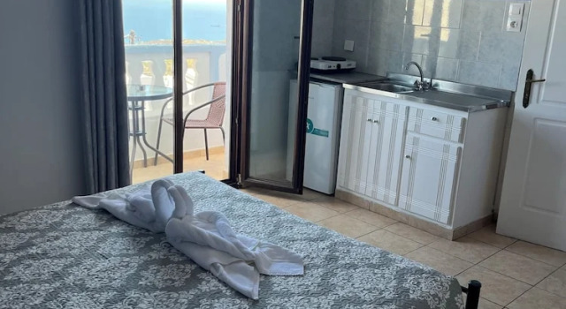 Студия с балконом и с видом на море Stella Nomikou Apartments