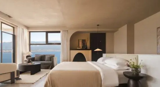 Семейный люкс с 2 комнатами с видом на море Xianyun Astrum Pool | Dessert · 360 ° Cliff Sea View Music Hot Spring Hotel (Dali Erhai Branch)