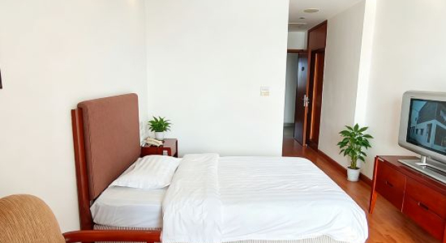 Кровать в общем номере Guoyao Health and Wellness Yanqi Lake Residence Center