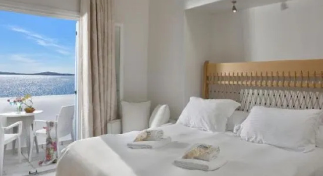 Люкс Signature Private Pool с 2 комнатами с видом на море Отель Saint John Hotel Villas & Spa