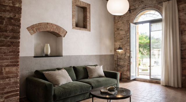 Четырёхместный номер Comfort с видом на сад Agriturismo Pian di Barca