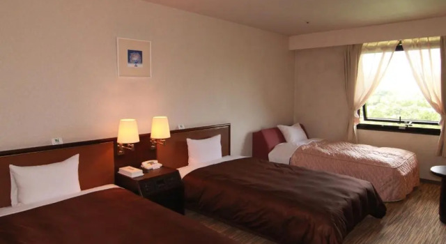 Трёхместный номер Standard Hotel Green Hill Kagoshima