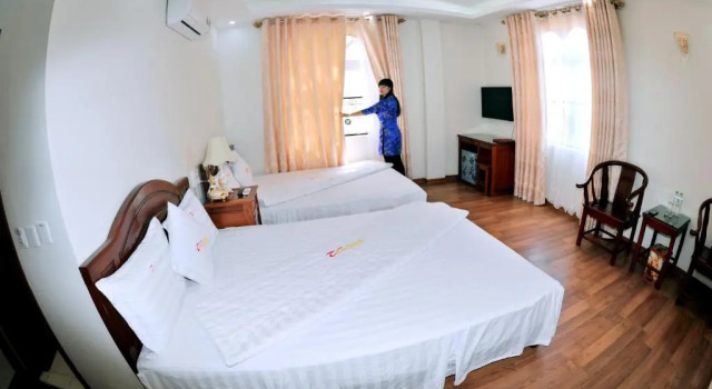 Трёхместный номер Standard с видом на город Thuan Thanh Hotel