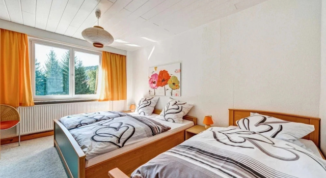 Апартаменты Comfort c 1 комнатой с балконом Luxurious Apartment in Heubach Germany in the Forest