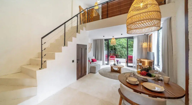 Апартаменты Цокольный этаж c 1 комнатой с балконом Sacred Jungle by EVDEkimi - Stylish Jungle Retreat with Apartments & Villas with Kitchens, Pools and Concierge Service in Ubud