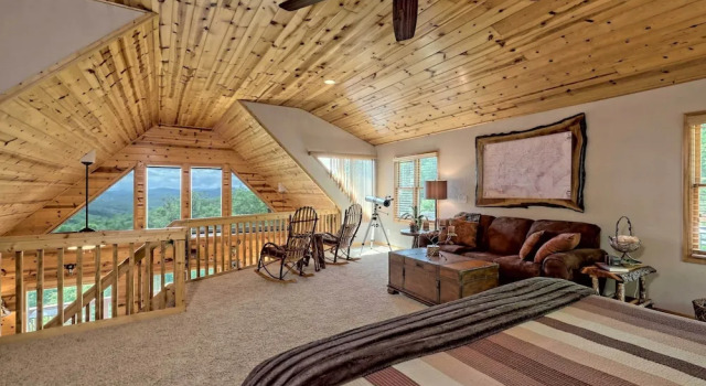 Spacious 'eagle's View' Luxury Cabin w/ Views, Rezervați Casă de vacanță Bellview Statele Unite ale Americii
