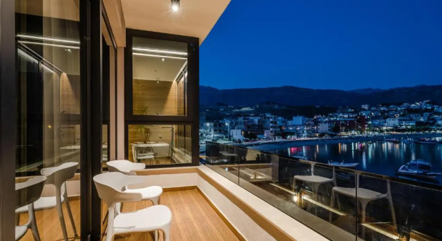 Двухместный номер Deluxe с видом на море Rea Boutique Hotel