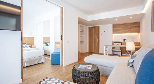 Апартаменты c 1 комнатой с балконом Grupotel Picafort Beach