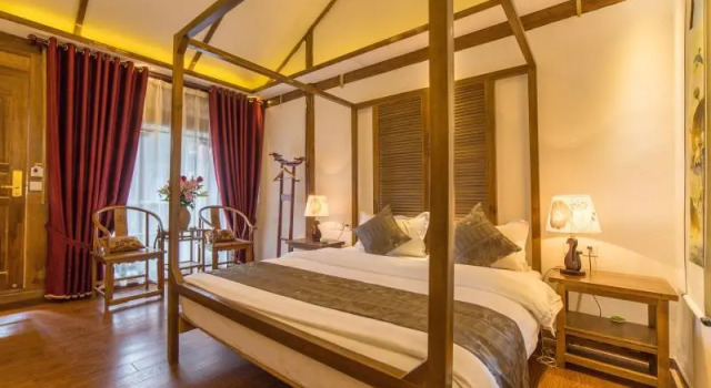 Номер Deluxe Lijiang Riverside Boutique Inn
