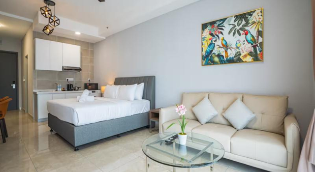 Студия Standard Ipoh City Centre Serviced Suites, Free Car Park Wifi