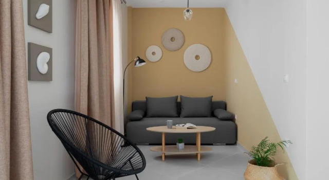 Люкс с видом на море Corali Suites Andros
