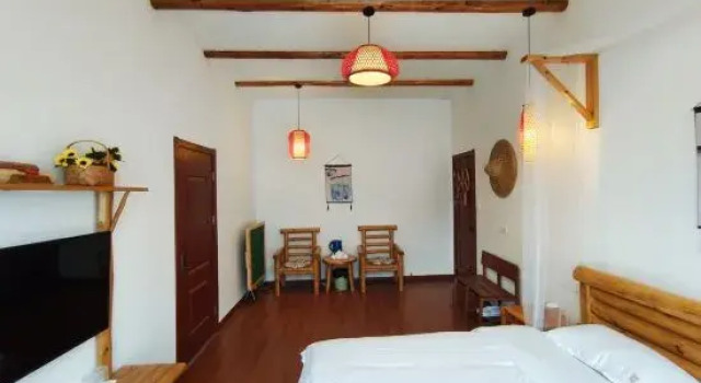 Семейный люкс Zhuyuan Spa Guesthouse