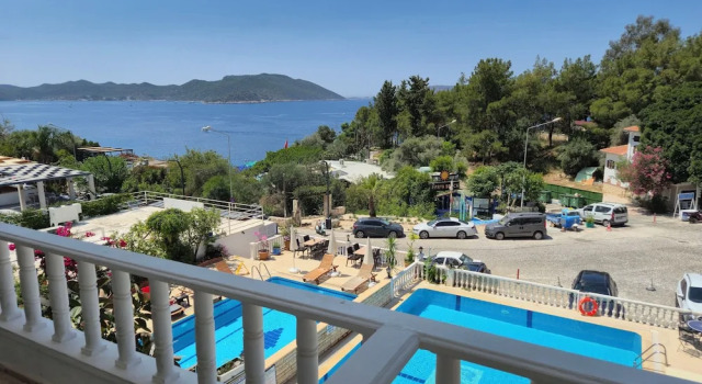 Двухместный номер Standard с балконом и с видом на море Habesos Hotel