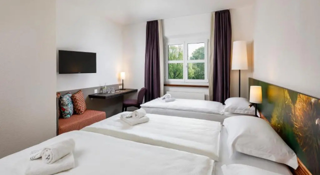 Трёхместный номер Hotel Bellinzona Sud Swiss Quality