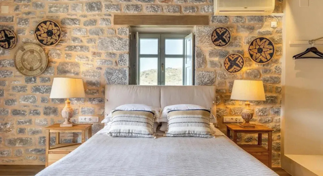 Люкс Superior с балконом и с видом на море Akrolithi Guesthouse