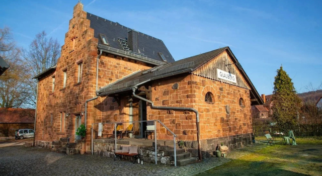 Haltestelle Glauburg - Sauna Whirlpool, Забронировать Дом для отпуска Хегхайм Германия