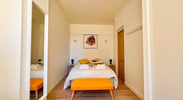 Апартаменты Appartement vue mer Parking privé Place Med