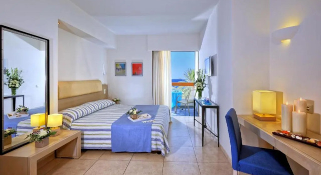 Двухместный номер с видом на море Sitia Beach City Resort & Spa