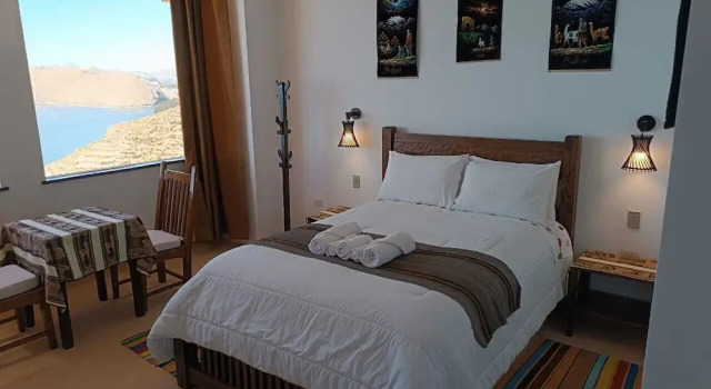 Sol y Luna Lodge Isla del Sol Bolivia, Boek Vakantiehuis Isla del Sol 