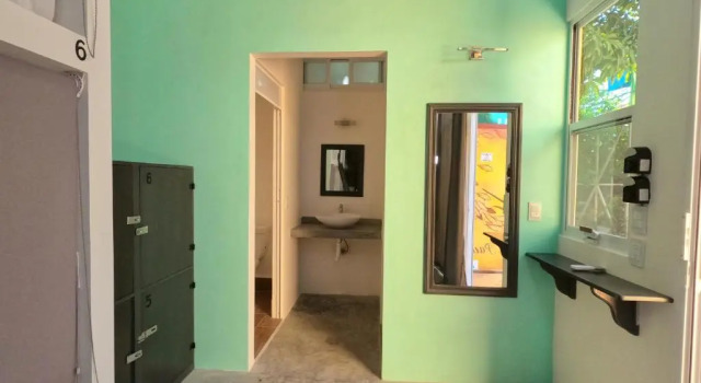 Кровать в общем номере Paziflora Hostel -STARLINK