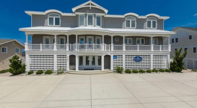 Royal Shell (formerly Lynnhaven Resort) - 10 Br Home, Забронировать Дом для отпуска Вирджиния-Бич Виргиния