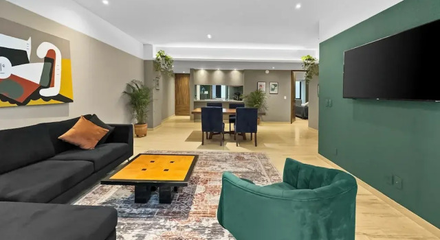 Апартаменты 23Gh3 2BR 2.5 Baths with a Private Patio