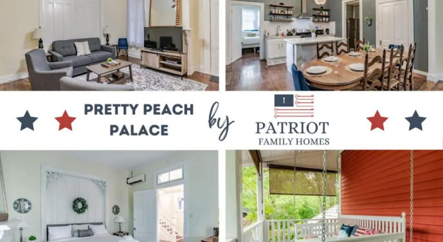 Номер Standard Pretty Peach Palace-Historic, Mins to Downtown