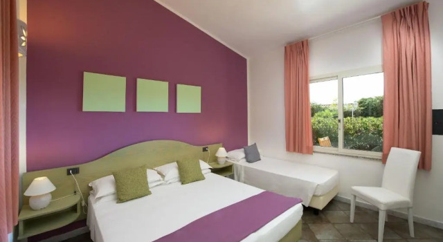 Трёхместный номер Standard с видом на сад Hotel Rocca Dorada