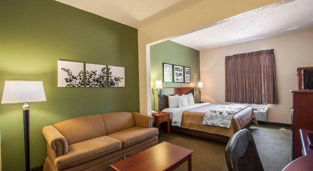 Двухместный люкс Sleep Inn & Suites Airport