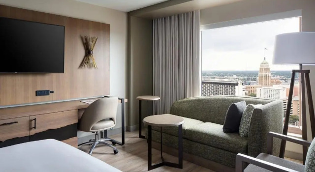 Номер Standard с видом на город San Antonio Marriott Rivercenter on the River Walk